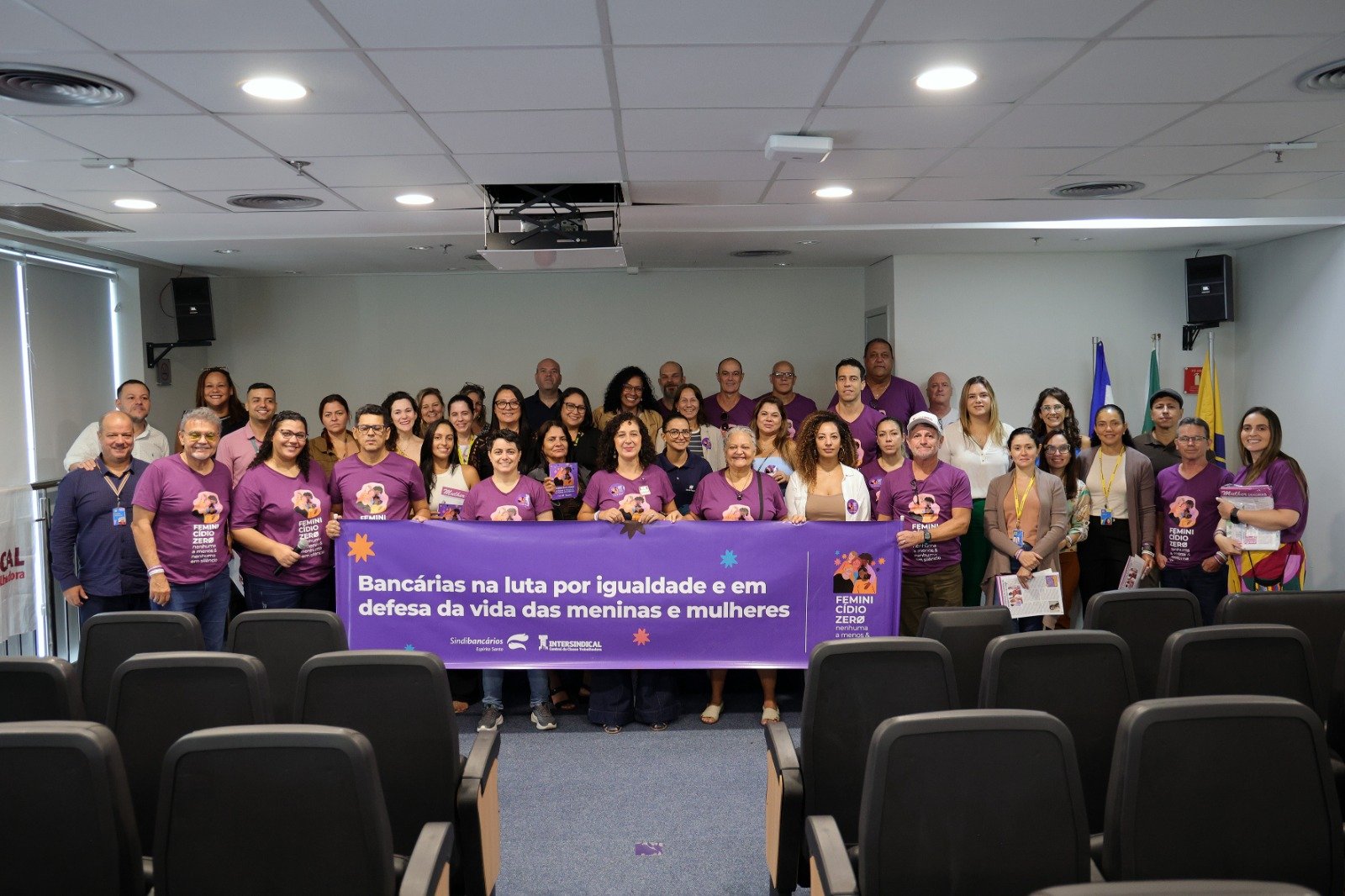 Sindicato lança campanha Feminicídio Zero: nenhuma a menos & nenhuma em silêncio